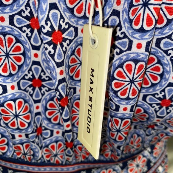 Max Studio Geometric Print Dress - Picture 12 of 13